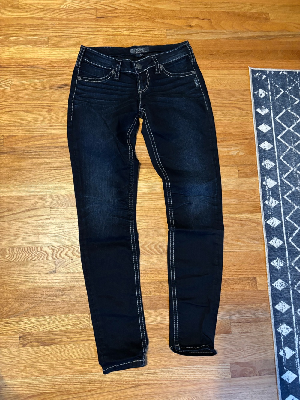 Silver Jeans Aiko Mid Super Skinny jeans size 27/31